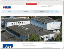 Tablet Screenshot of hitz-fuerth.de